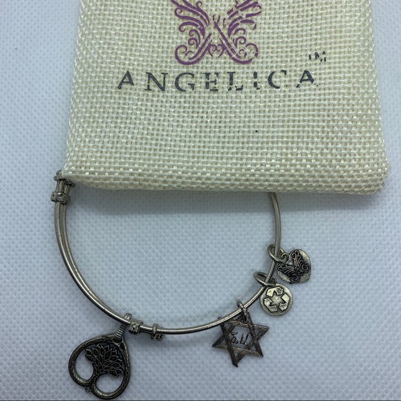 Angelica Tree of Life + Star of David Bracelet OS - Picture 3 of 5